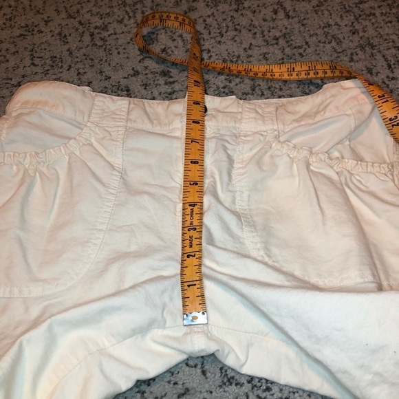 Free People Light Yellow Shorts Size 10 - Picture 11 of 12